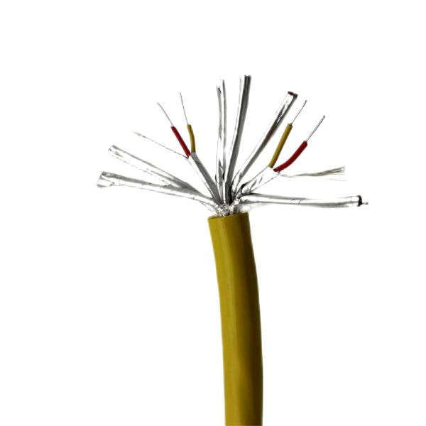 8 Pairs Multi Pair Thermocouple Cable Type K Individual Shielded Thermocouple
