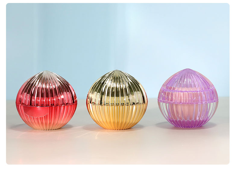 Sphere Shape Custom Cosmetic Packaging 50g 75g Plastic Container For Cream