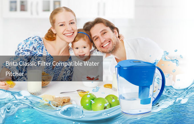 BPA Free Food Grade Balance Human Body Acid And Alkaline Alkaline Water Purifier Jug Filter Pitcher