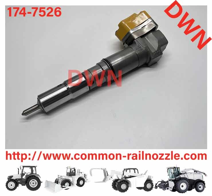 Digging Machine 3412E Engine Diesel Fuel Injector 174-7526 1747526 for C-A-T