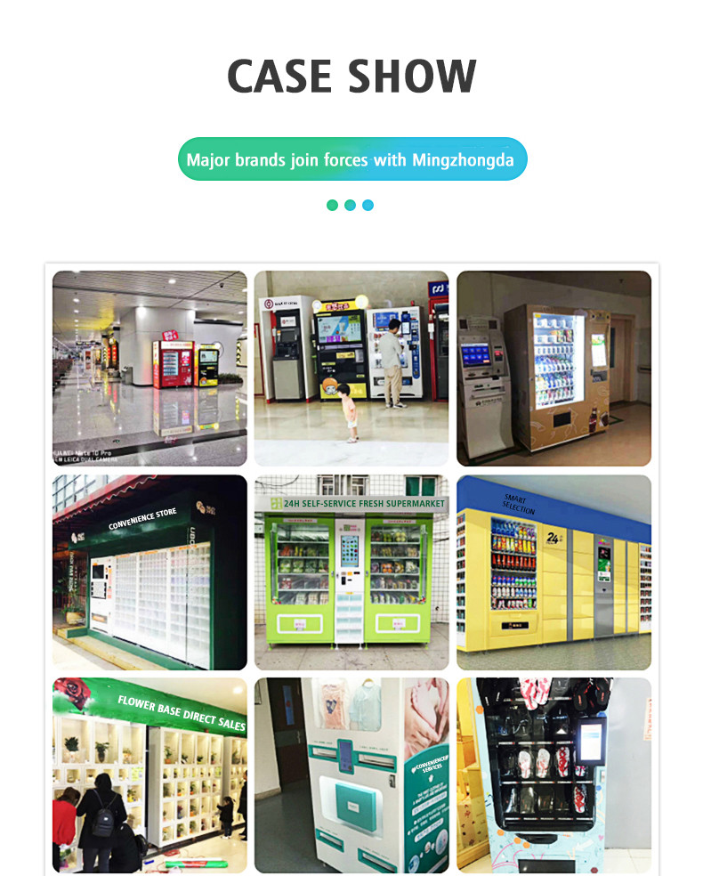 Vending machine snacks and drinks & combo vending machine