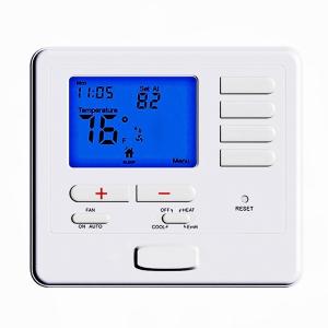 China Heating and Cooling Room Temperature Heat Pump Thermostat Menu Driven Programmable on sale