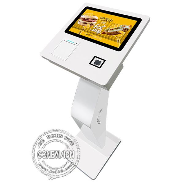 China Hotel 15.6 Receipt Printer Bar Code QR Code Scanner Self Ordering Payment Kiosk with Apple VAS on sale China Hotel 15.6 Receipt Printer Bar Code QR Code Scanner Self Ordering Payment Kiosk with Apple VAS on sale