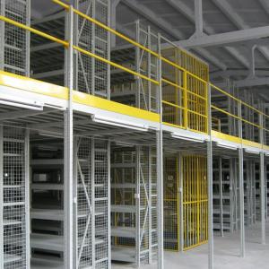Adjustable Mezzanine Floor Racking System Warehouse Multi Tier Rack