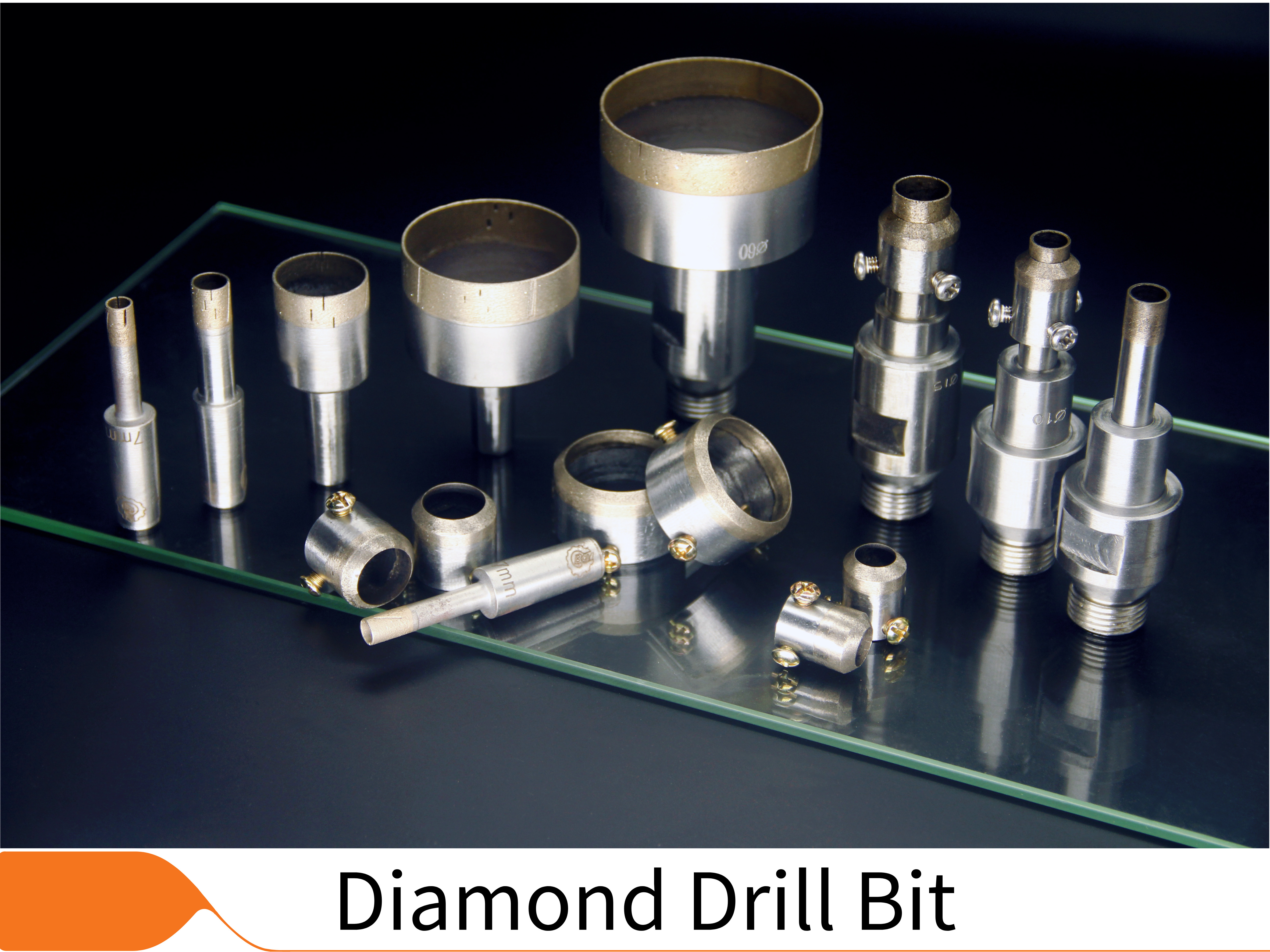 PBLOG Brand hot selling sintered glass/ceramic drill bits