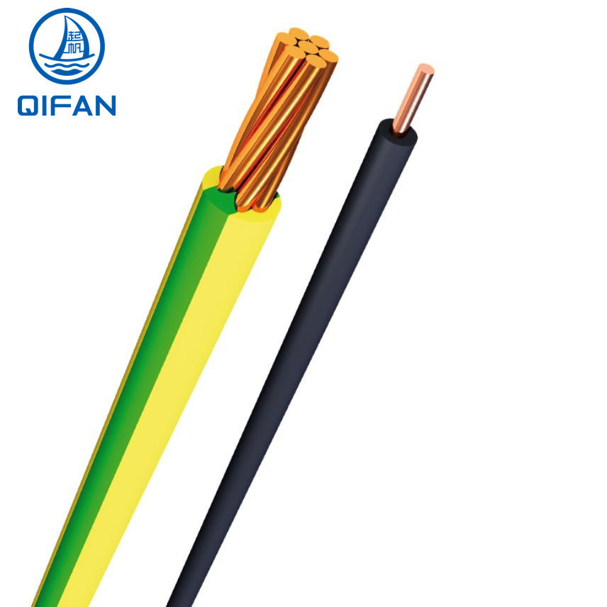 Building Wire Cable Polyvinkl Chloride Insulated Cables of Rated Voltages 450/750V 7c10 3c4