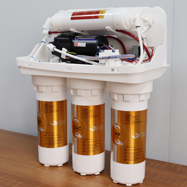 Household Or Hotel Reverse Osmosis Purified Water Filter Machine White