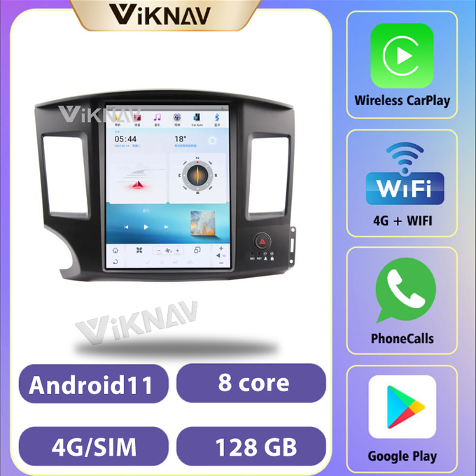 12.1 Inch Head Unit For 2010-2016 mitsubishi lancer-ex Navigation GPS Multimedia DVD Player Wireless Carplay 4G BT