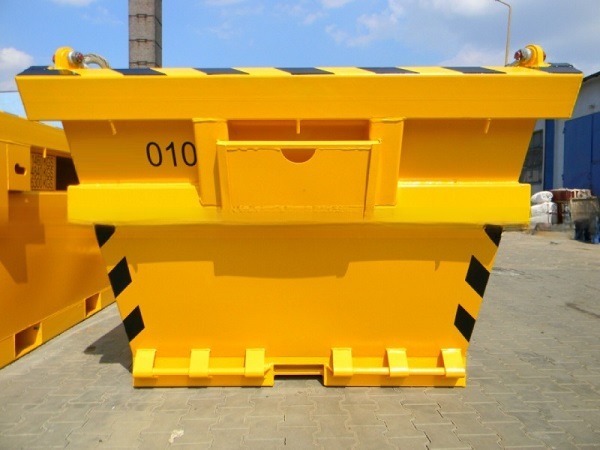 13ft DNV 2.7-1 Standard Steel Container Boat Offshore Drilling Waste Skip BV Certified Length 13ft Lifting Angle 45C