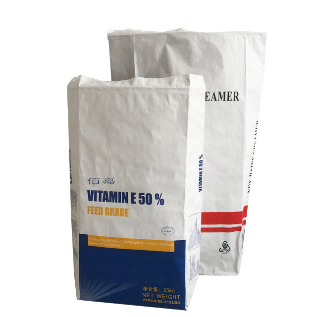 Animal Feed Packaging Paper Bag For Cattle Feed
