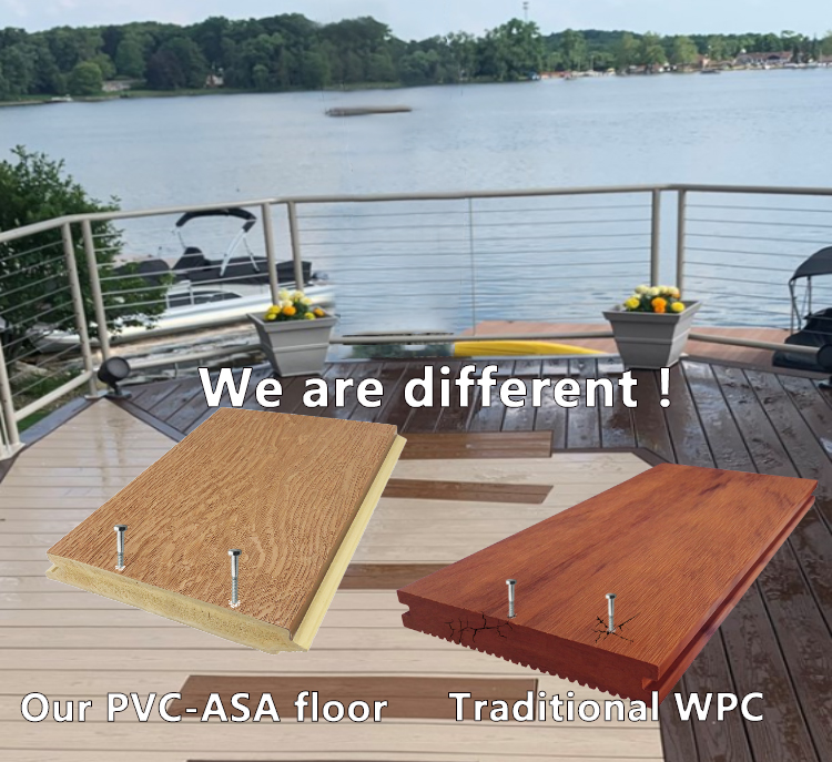 Floor Accessories Outdoor PVC WPC Floor Joist Keel for Heavy-Duty and Long-Lasting