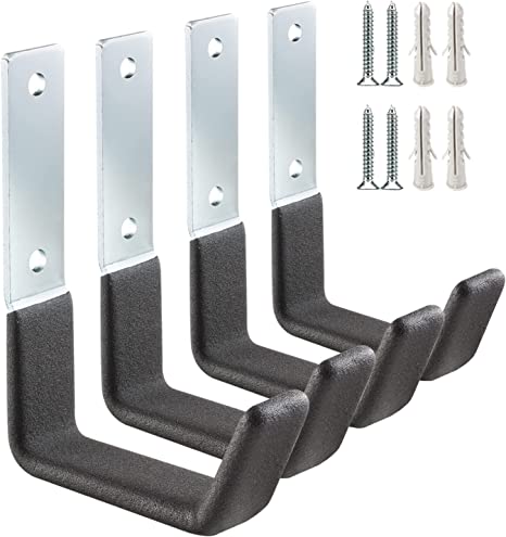 2mm Thick Powder Coated Solid Steel Garage Garden Tool Organizer Rack for Quick Access