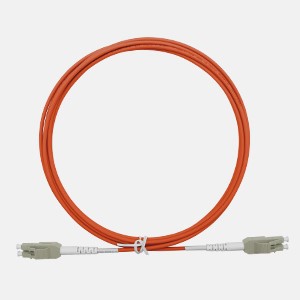 300 3 Duplex Fiber Optic Patch Cord / LC Uniboot Fiber Cable 3.0mm