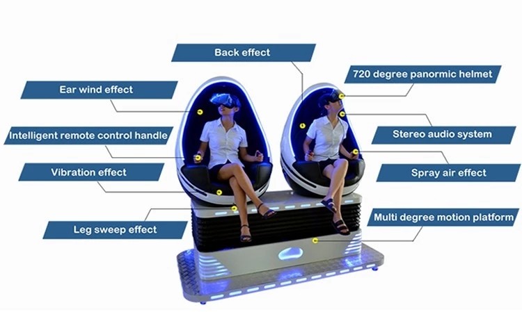 Virtual Reality Movies Classic VR Egg Cinema / 5 Effects Owatch VR Chair Machine