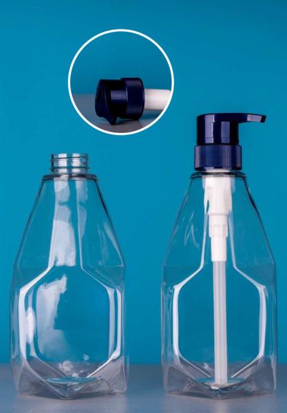 750ML Liquid Detergent Plastic Bottle With Pump Car Washing for Kitchen Laundry
