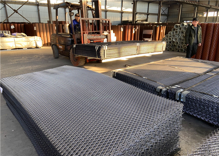 Pvc Coated 1.22x2.44m Stainless Steel Expanded Metal Sheet