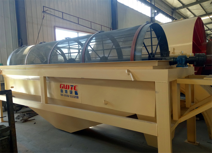 Different Capacity Rotary Drum Trommel Screen for Mining Separation Gravity Separator