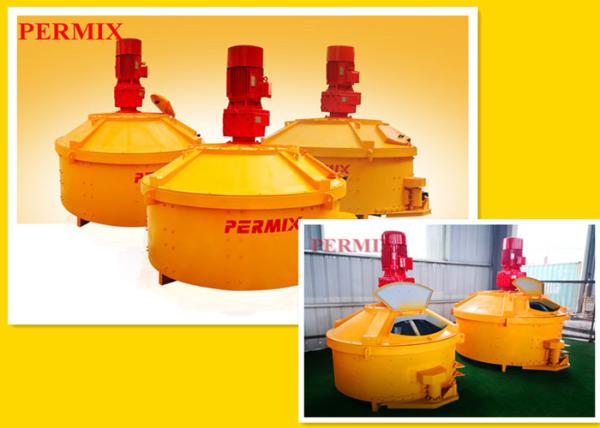 High Wear Resistant Rubber Planetary Cement Mixer , High Speed Operation Cement