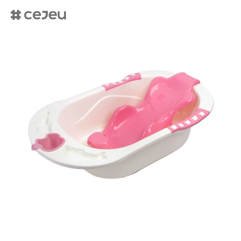 CJ-8837,Baby bath tub can be folded to sit and lie down, household children's bath supplies, give the child a bath basin