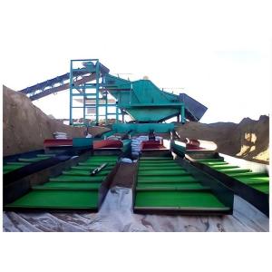  1m X 16m PE Surface Green Color Gold Mining Carpet For Recovering Gold From Tailings Manufactures
