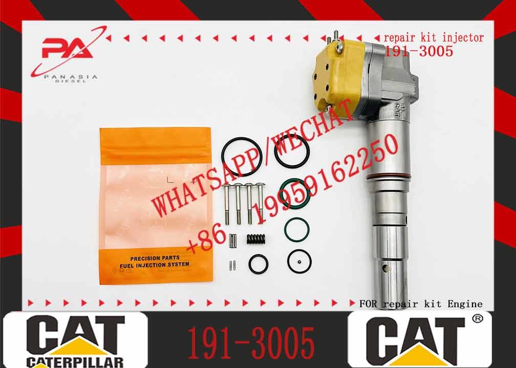 High quality 3412 191-3005 common rail injector for fuel injection pump diesel engine with low price