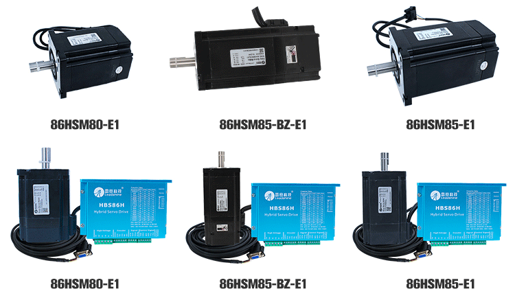 4.2A Current Leadshine HBS86H Stepping Motor Controller Drive for 1500rpm Rated Speed