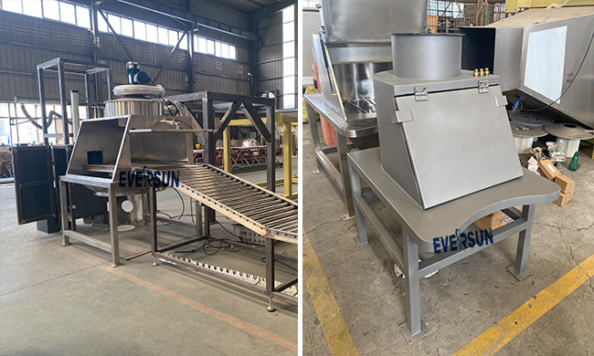 Multi-Functional Bag Discharge System Bag Emptying Station For Paint Powder Grain