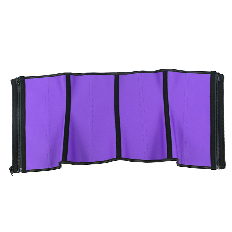 Three Layers 9 Boned 6XL Women'S Latex Waist Trainer With Zipper