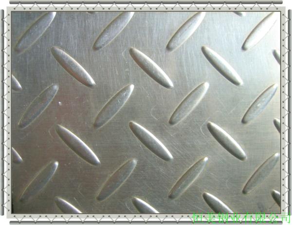 Grade 304 316 Stainless steel Diamond Checkered Tread Chequered Sheets