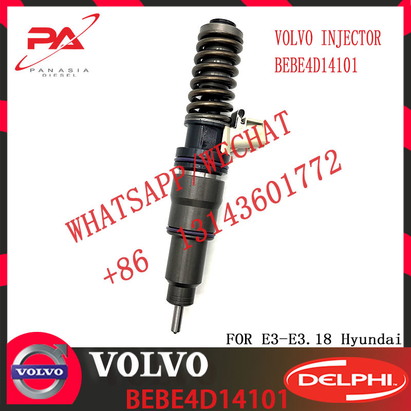 Diesel Engine Fuel Common Rail Injector 3801263 BEBE4D14001 BEBE4D14101 For 4 PINS V-O-L-V MD16