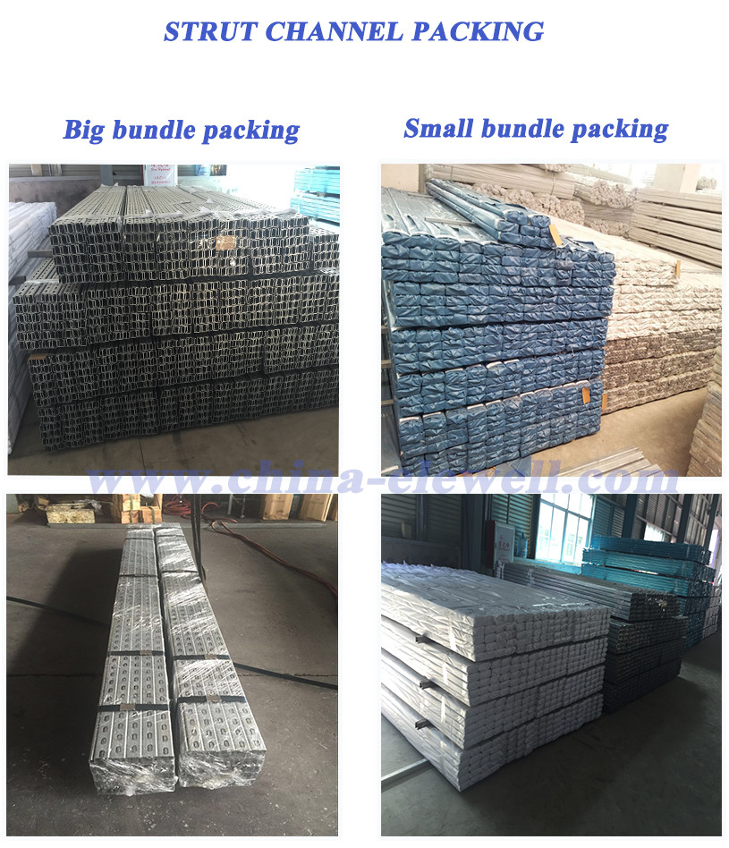 41x21mm Slotted Strut Channel For High-Performance Construction