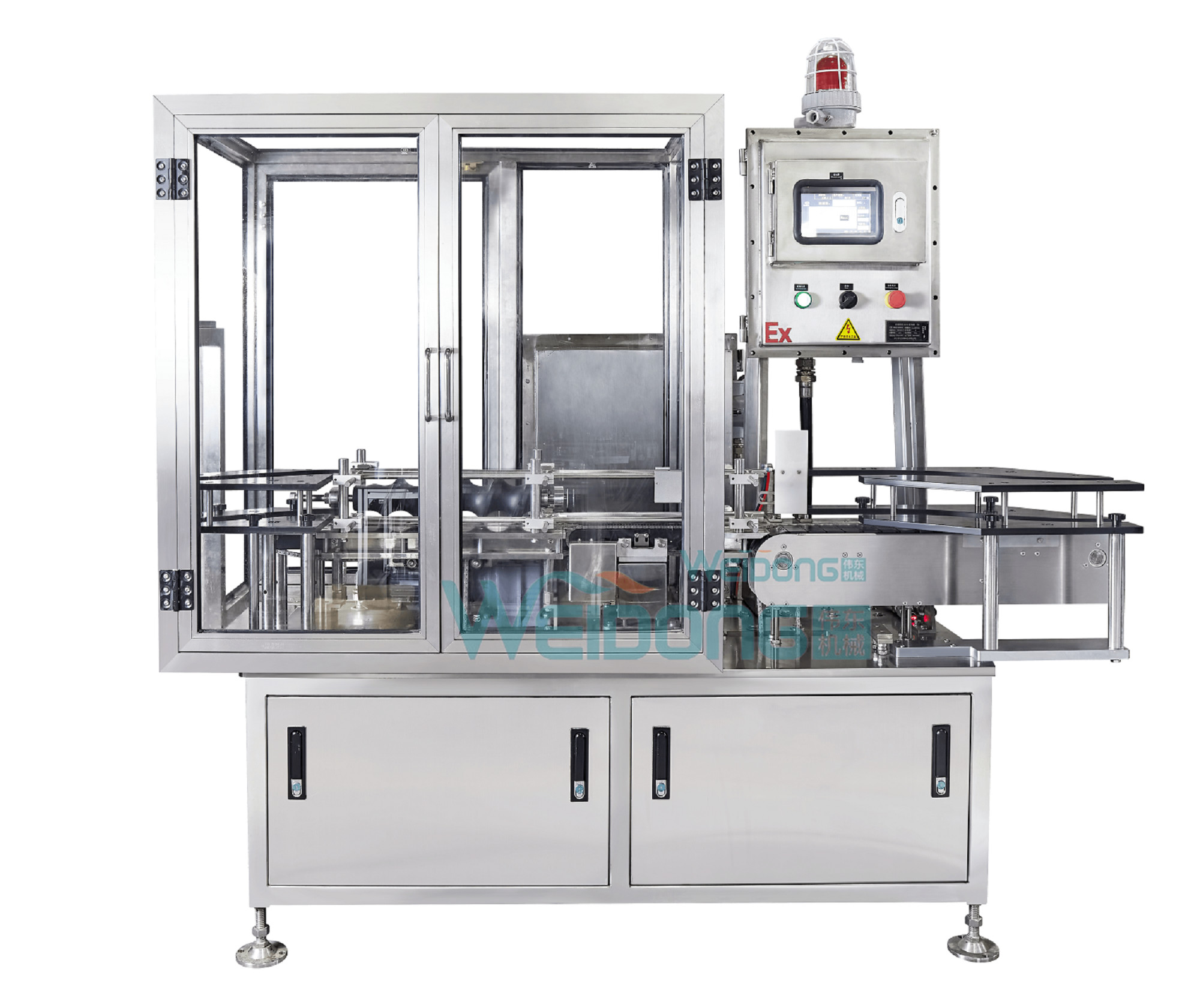 Low Noise Automated Filling Machine with Programmable Logic Controller