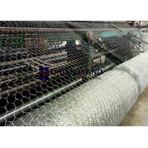 Rust / Corrosion Proof Galvanized Hexagonal Wire Mesh Netting Roll Flat Surface