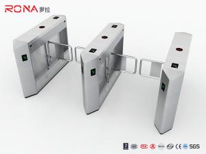  Outdoor SUS304 Swing Barrier Turnstile Waterproof With Acrylic Arm Manufactures