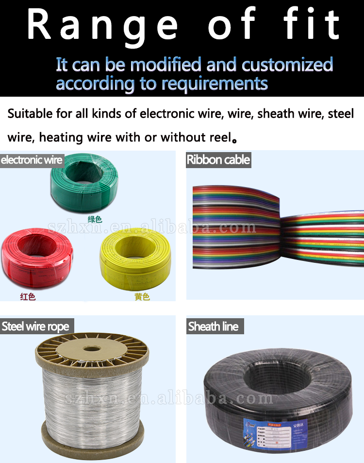 120 Revolutions/Minute Wire Feeder Automatic Cable Coiling Machine for Wire Processing