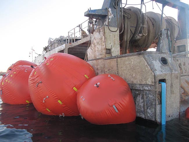 Underwater Inflatable Marine Airbags Dredge Subsea Air Lift Bags