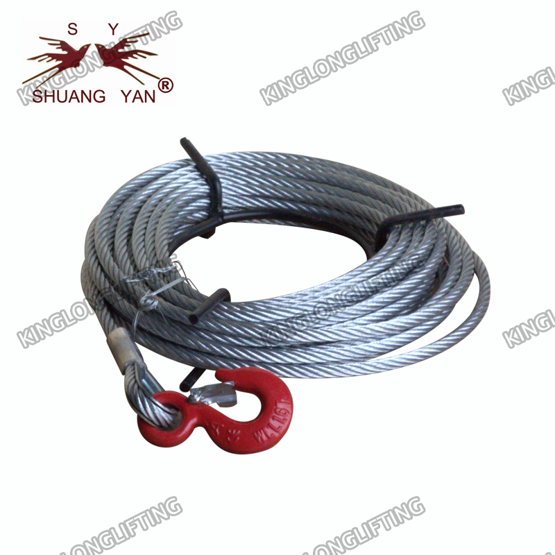 Professional Pulling Hoist Winch , Portable Wire Rope Winch Stable Running