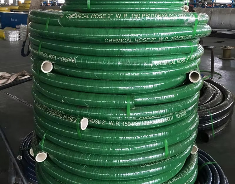 Flexzilla Flanged Flex Chemical Tube Fittings Spayer For Sulfuric Acid