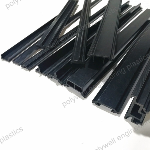 Black Color Thermal Glue Strip With Density 1.25-1.35 g/cm3 For Aluminum Windows And Doors