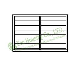 Aluminum Glass Louvered windows,Hurricane-proof Louvered windows,shutters