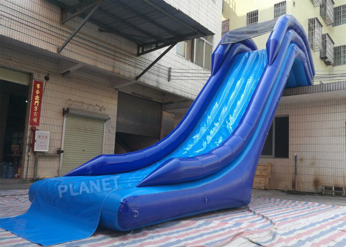 Commercial 0.9mm PVC Tarpaulin Inflatable Water Slides