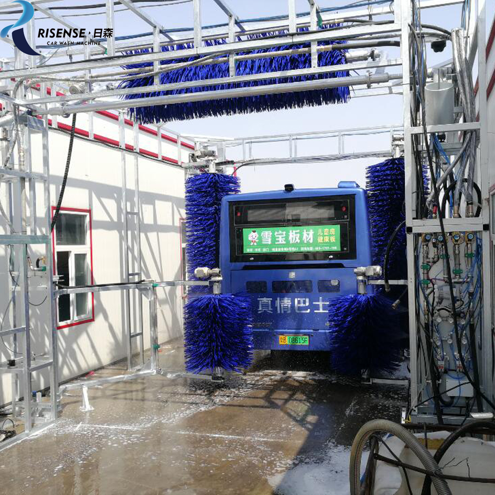Automatic Drive Through Bus Wash Machine For Bus/Truck In North Africa Middle