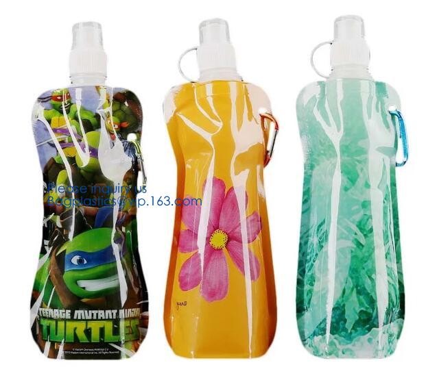 Biodegradable Liquid Packaging Leakage Proof Pouch Custom Custom 1 Gallon Water Bag Foldable Sports Drinking Water Bag