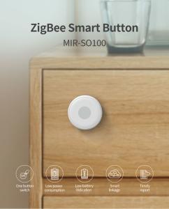  Emergency Zigbee Panic Button 2.4GHz 100m Communication Distance Tuya Zigbee Button Manufactures