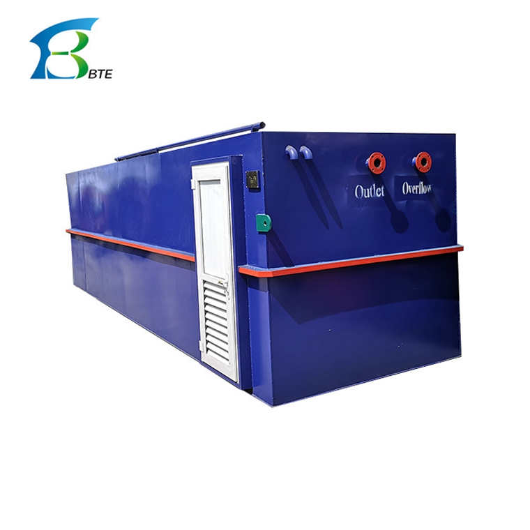 3000L/Hour Containerised Sewage Treatment Plant for Municipal and School Applications