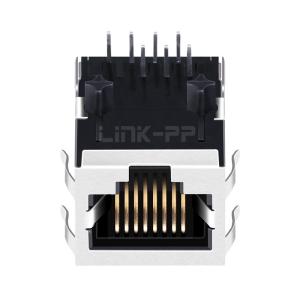 LPJ0011CNLV 10/100 Base-T RJ45 MagJack Tab Down Without Leds