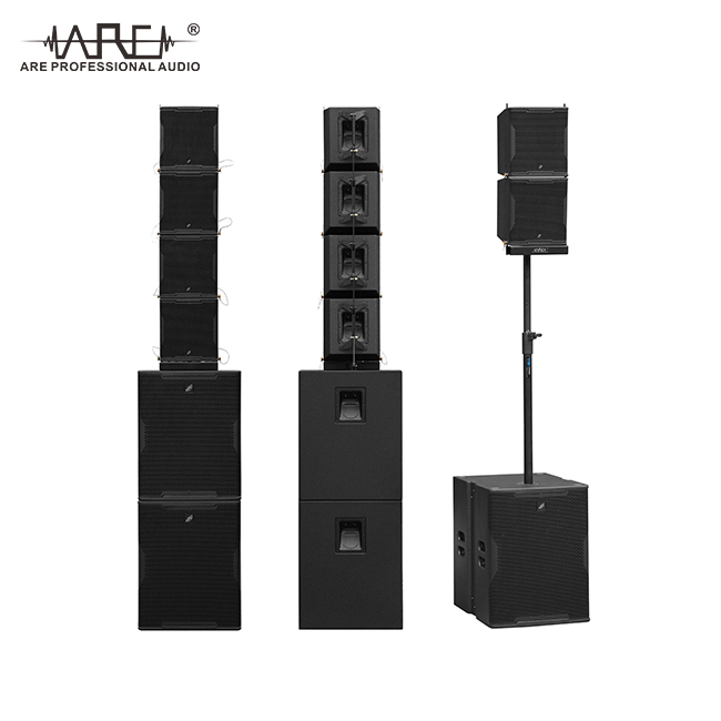 ARE AUDIO single 10 inch outdoor line array speaker system compact powerhouse of sound