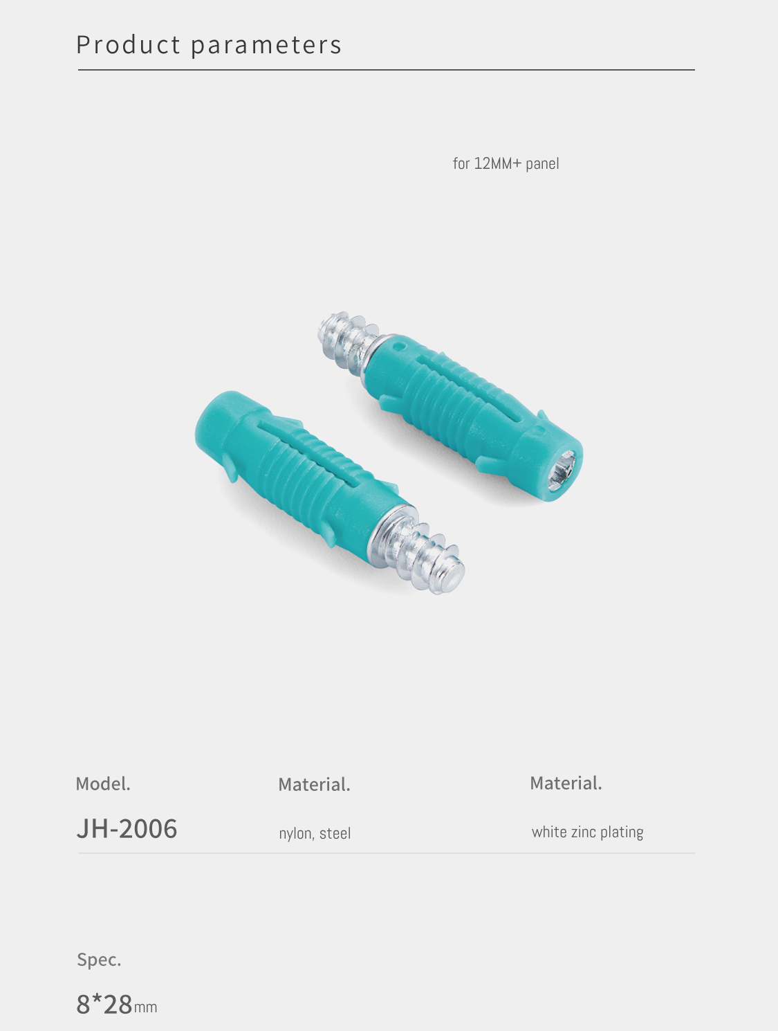 Furniture Connector Bolts