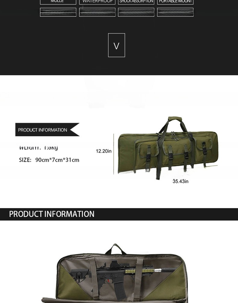 Large Capacity Molle Green Color Sports Bag Backpack for Hiking Zipper Hasp Closure