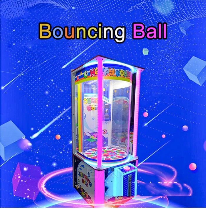 Children'S Paradise Fluorescent Bouncing Ball Game Of Chance Ticket Redemption Game